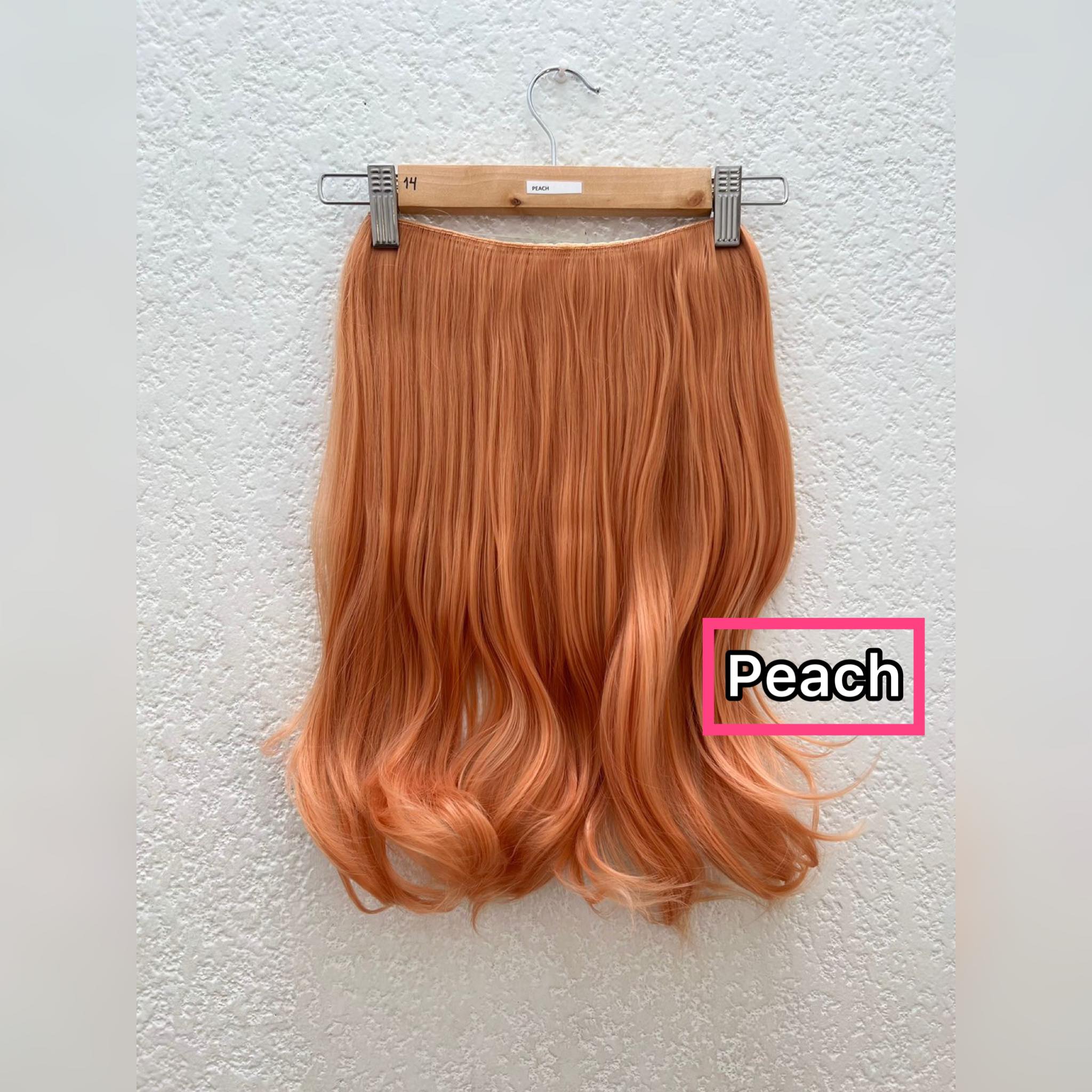 Halo Vegano tono Peach 130 gr 20 pulgadas