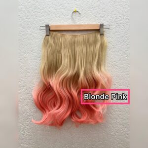 Halo Vegano tono Beach Blonde Pink 130 gr 20 pulgadas