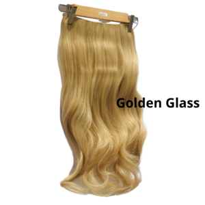 Halo Vegano tono Golden Glass 130 gr 20 pulgadas