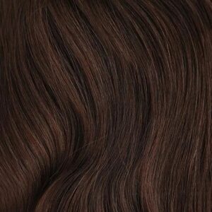 Cortina Humano tono Brunette 100 gramos 22 pulgadas