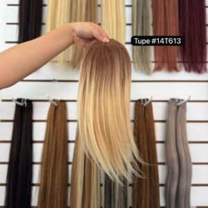 Tupé rojiso tono 99j cabello humano